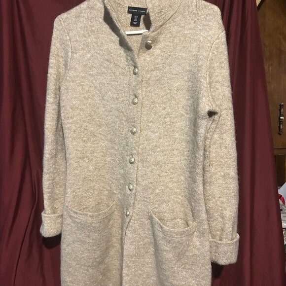 Adrienne Vittadini  Wool Cardigan - Picture 1 of 7